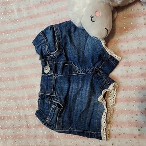 Oshkosh B'gosh 2T Baby Girl Denim Shorts
